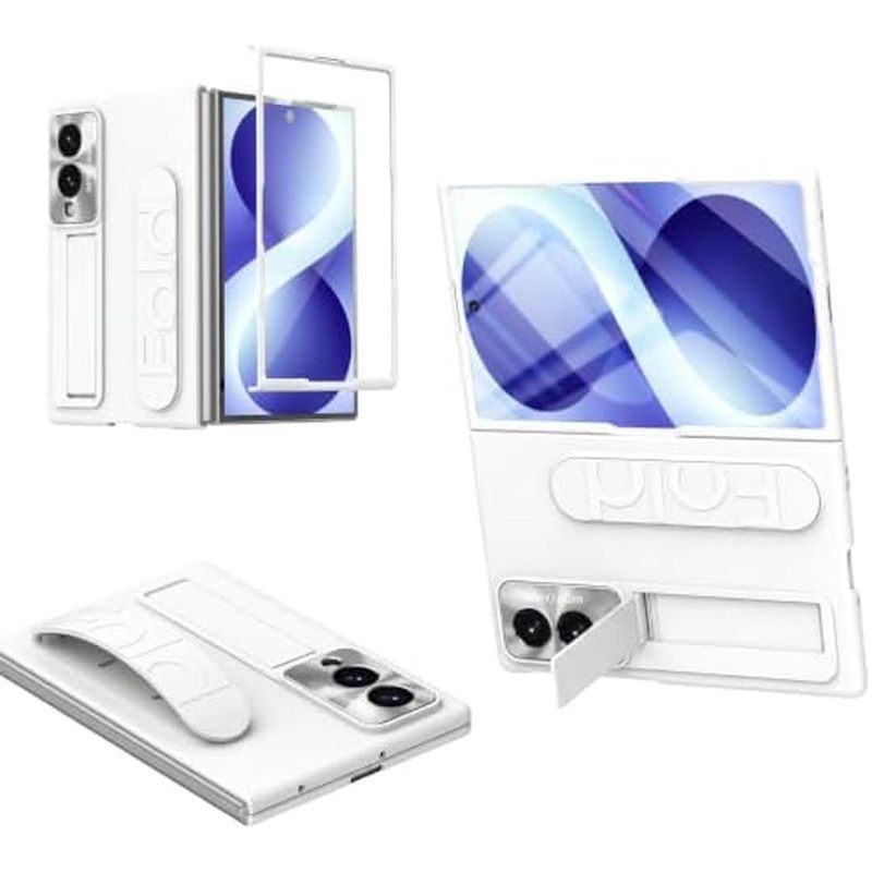 Para Samsung Galaxy Z Fold 8 Ultra Protect Case Com Suporte De Pulseira , Tela I