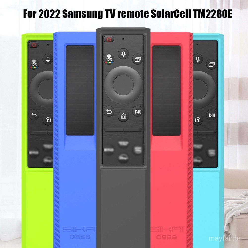 Capa De Silicone Para Samsung 2022 QLED TV BN59-01385B Célula Solar Um Remoto À 