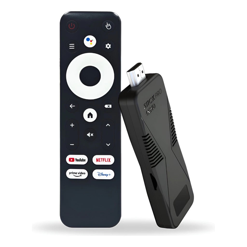 TV My Stick Fire Pro 4K Android 16GB HDMI WiFi Ultra HD Smart Streaming Compacto Portátil