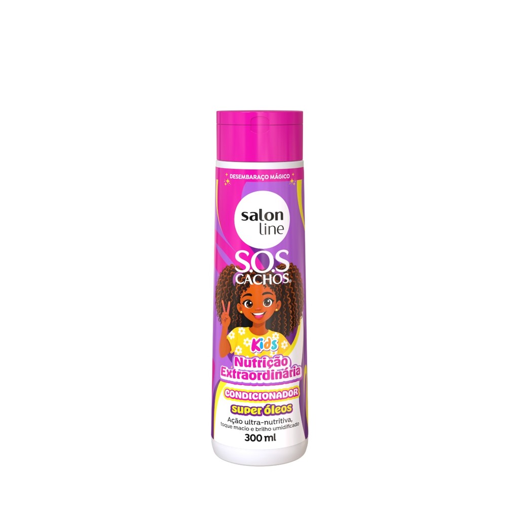 Condicionador SOS Cachos Kids Super Óleos 300ml