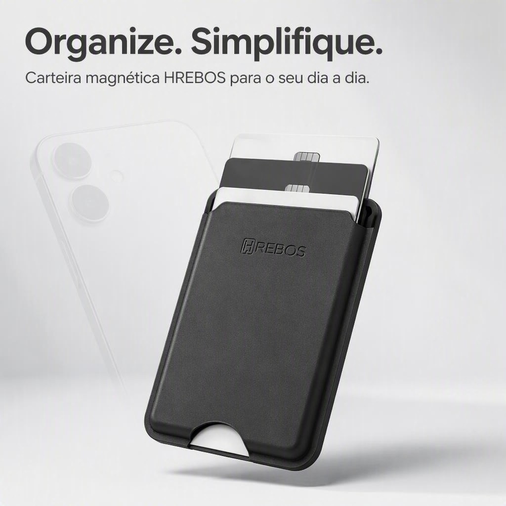 Carteira Magnética Para Celular Hrebos - Porta Cartão If-382