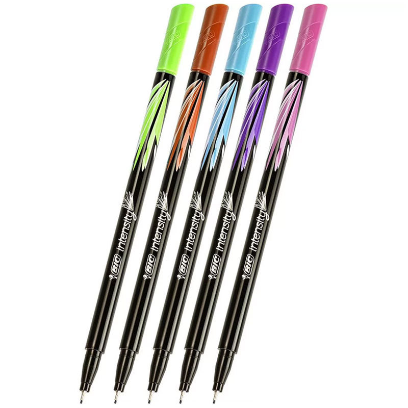 Caneta hidrográfica Point Intensity com 5 unidades Bic · foto 2