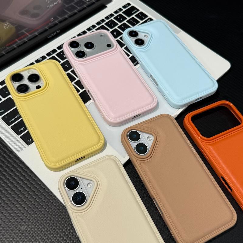 Caso de cushion de ar anti drop phone, suportando iPhone 17Pro Max e iPhone 16 15 13 14 12 11 série, simples, luxuosas