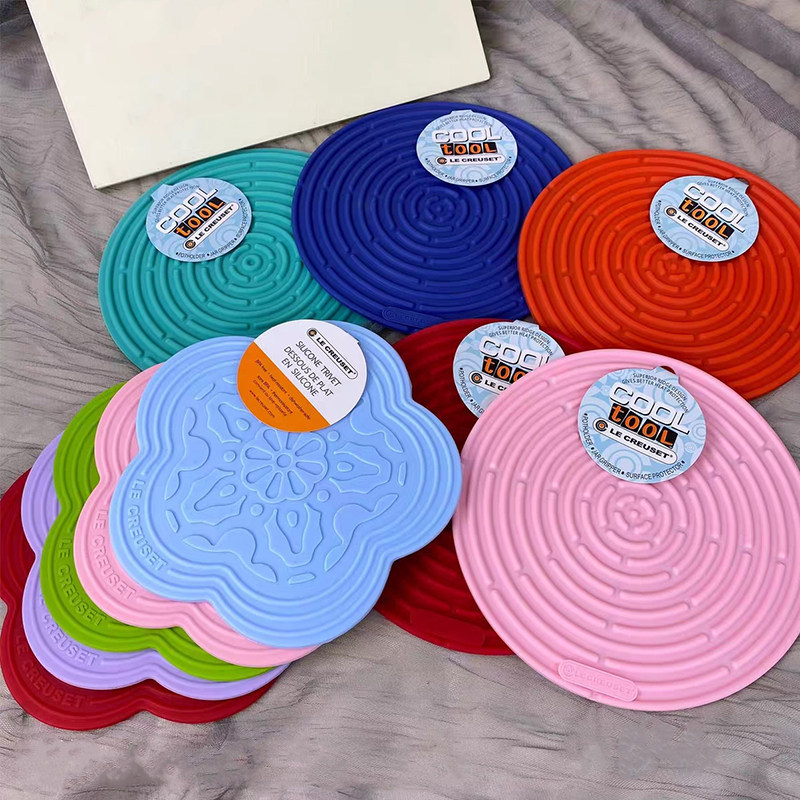 2026 Novo produto Le Creuset Francês Cor Fresca Doméstica Resistente a Altas Temperaturas Almofada de Isolamento Térmico