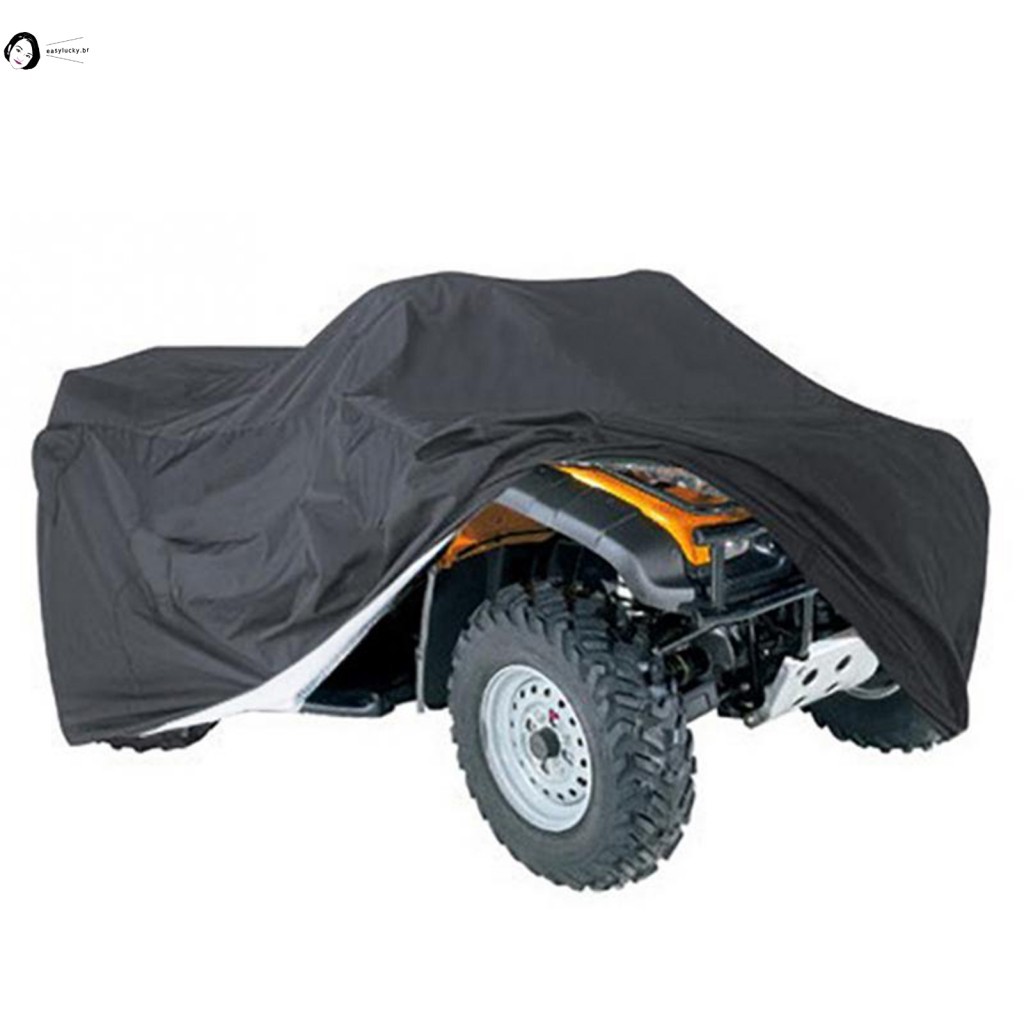 Capa Preta Para ATV-Multifuncional Portátil À Prova D'água Motocicletas E Veículos Elétricos