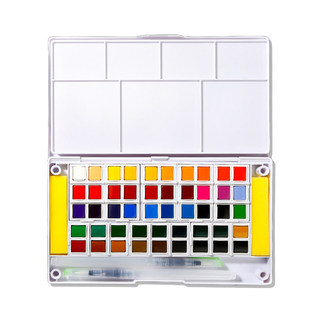 Supu conjunto de aquarela sólida pintura arte estudante pintado à mão Design portátil pintura aquarela pintura transpare