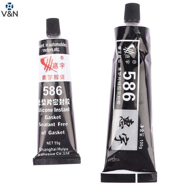 (V & N) Cola Selante De Carro 586 Silicone Junta Livre Automóvel Reparação De Adesiva Resistência A Óleo À Prova D'água 