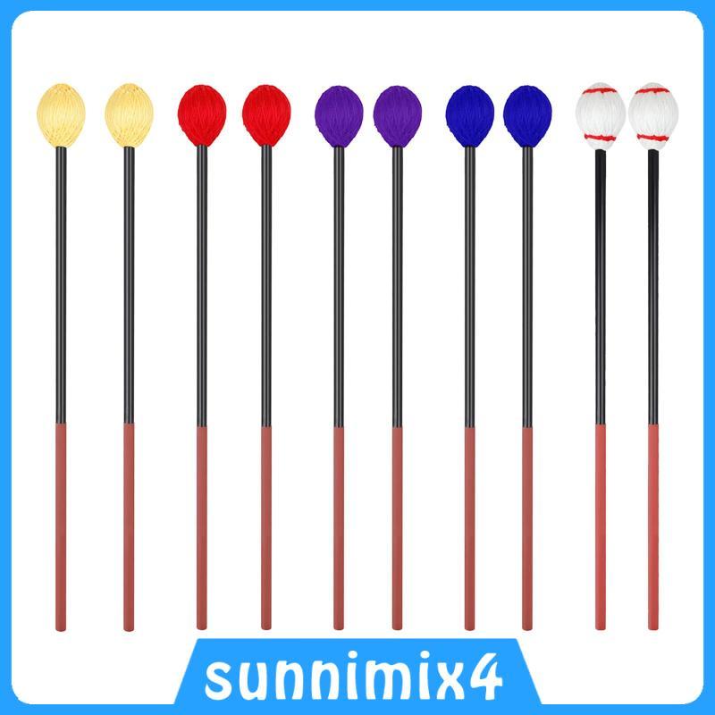 [Sunnimix4] Marimba De Fibra De Carbono Sticks Batedor De Percussão Glockensplel Mallet Para Iniciantes