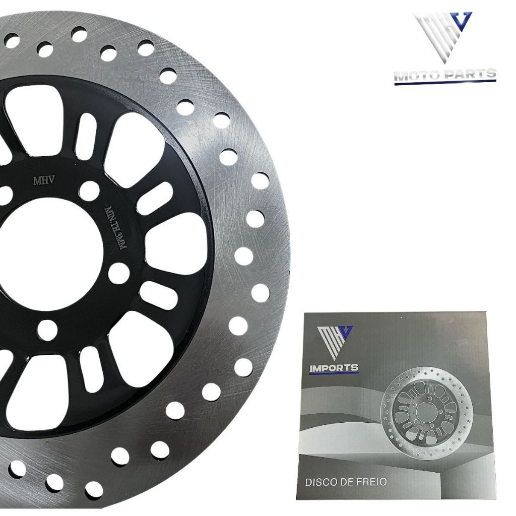 Disco De Freio Dianteiro Honda Cg150 160 Titan Fan Es Esd 2004 Até 2024
