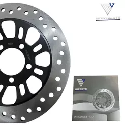 Disco De Freio Dianteiro Honda Cg150 160 Titan Fan Es Esd 2004 Até 2024