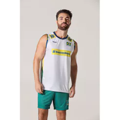 Regata Jogo 3 2025 Vôlei Brasil Oficial Masculina Volt