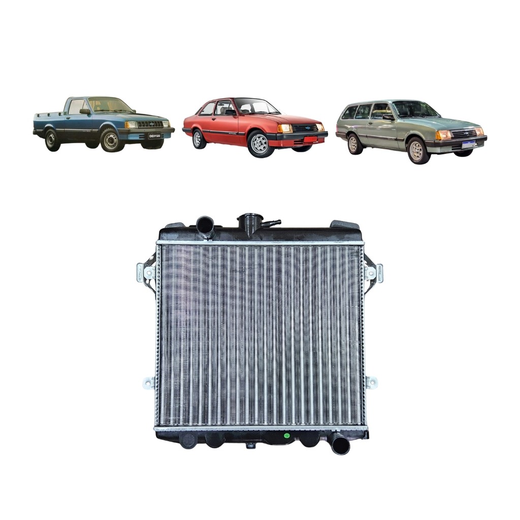 RADIADOR CHEVETTE CHEVY 500 1.4 1.6 MANUAL SEM AR 1976 A 1992