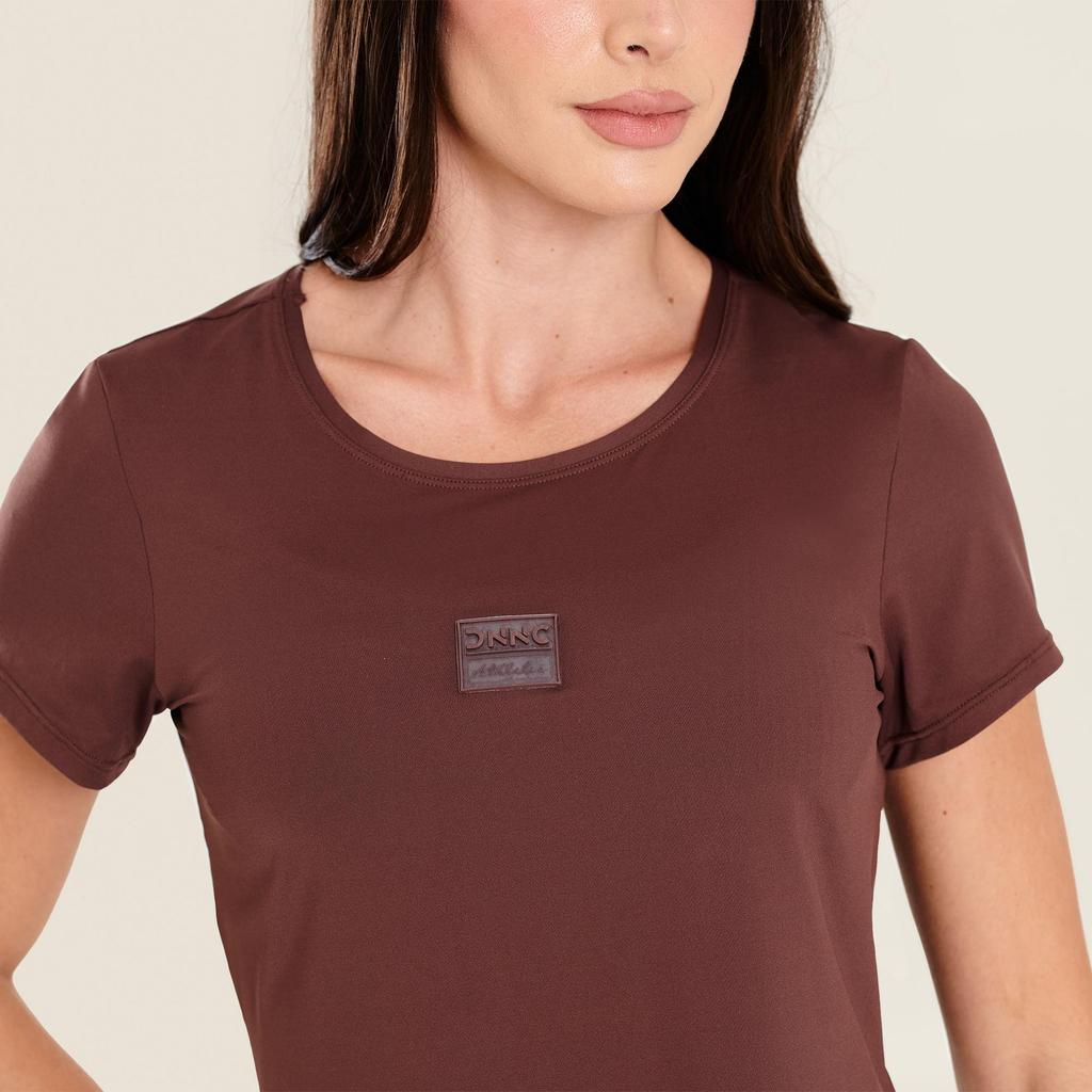 Camiseta Básica Gola Redonda Chocolamore Microfibra · foto 2