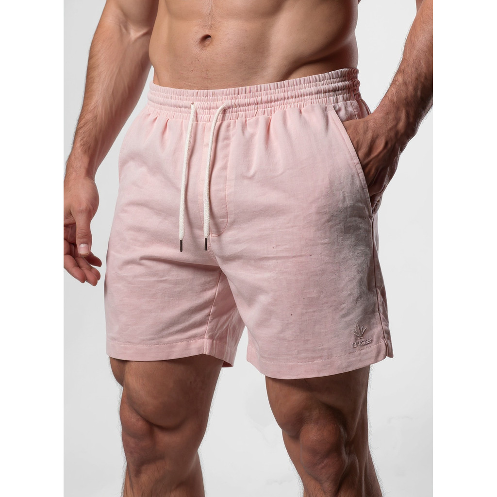 Kit 3 Bermudas Masculinas Linho Elastano Praiana Confortável Verão — Aline Secco Store