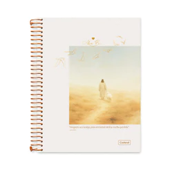 Caderno 15 Matérias Colegial Aba Pai 240 Folhas - CADERSIL Capa:Ovelha