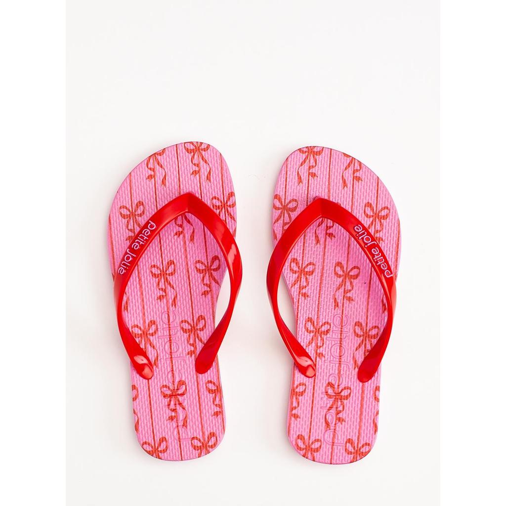 Chinelo Petite Jolie Fresh In Tomate/Laço 1 PJ6969IN