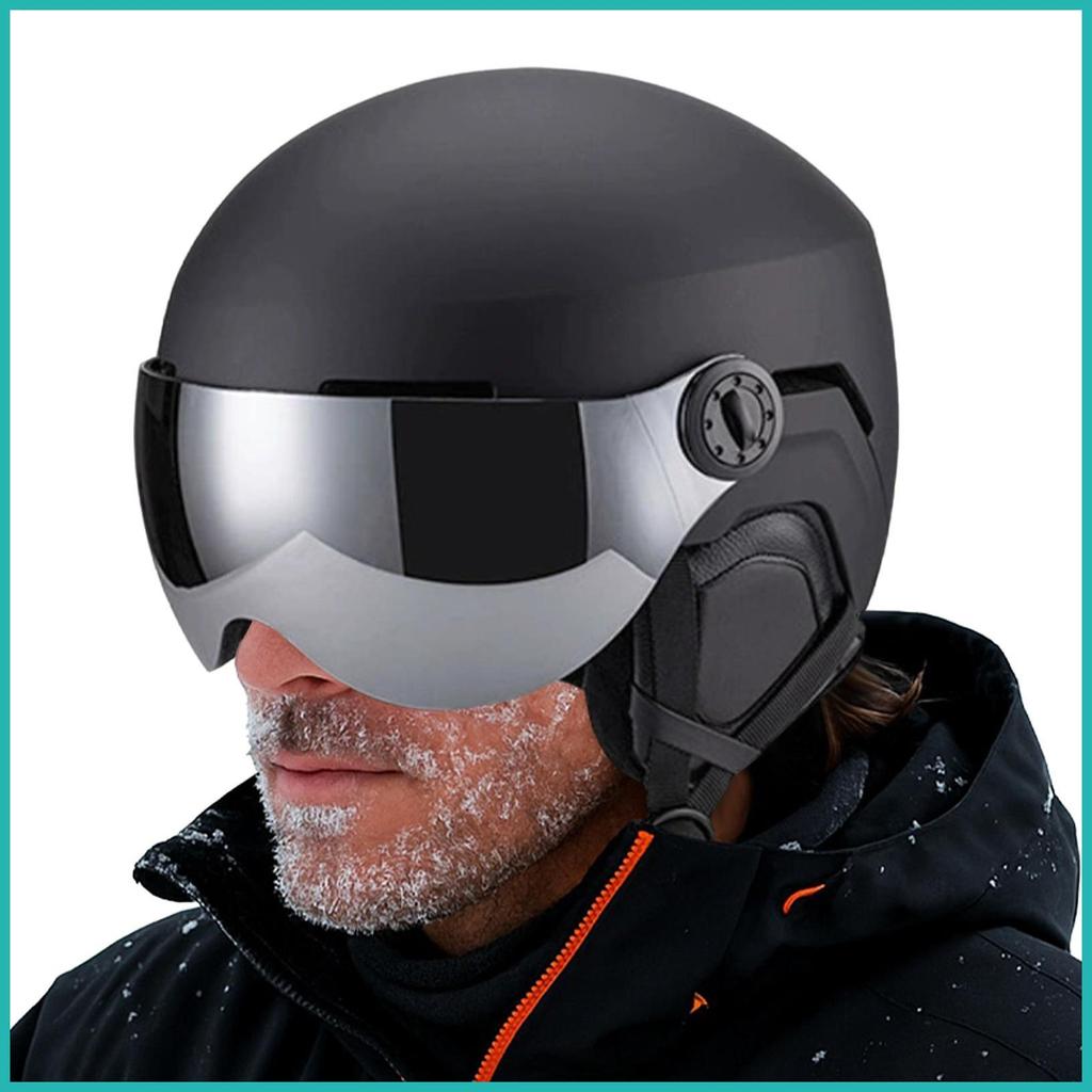 Capacete De Esqui À Prova De Choque , Chapéu De Proteção Ao Ar Livre , Neve , Para Mulheres , Jovens , Adultos , Esquiad