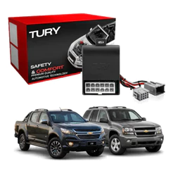 Módulo Subida Vidro Elétrico Tury S10 Trail Para Carro Blazer 2012 A 2016 PRO 4.23AS