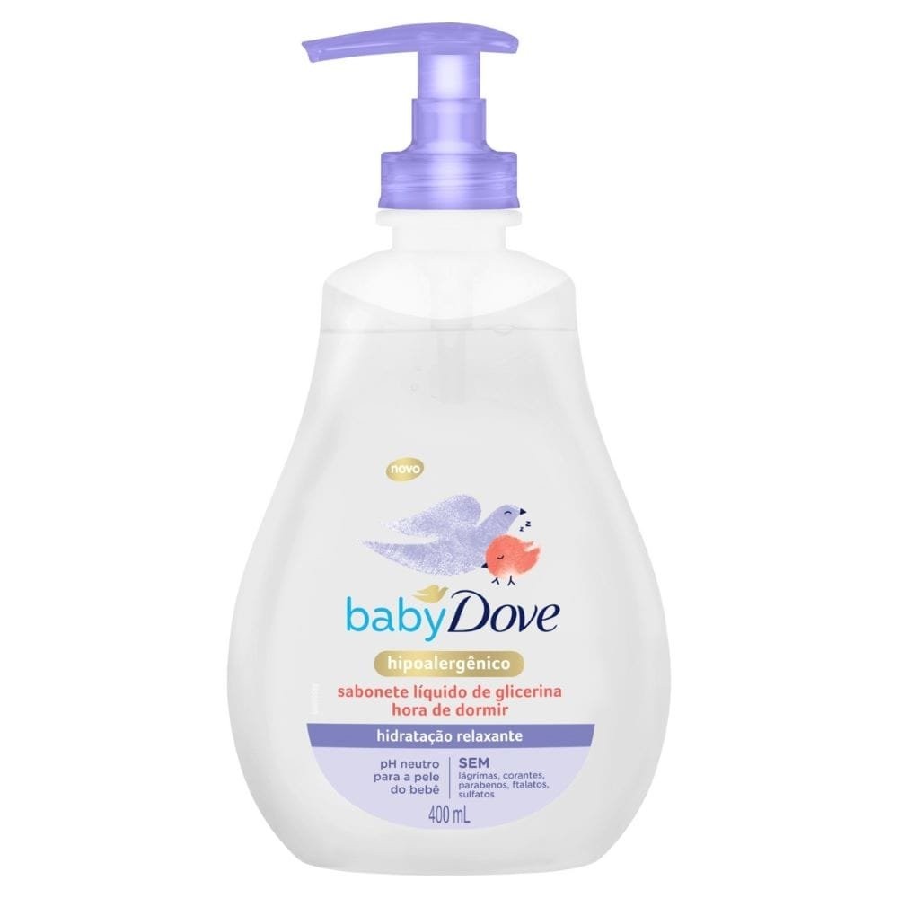 Sabonete Liquido Dove Baby 400ml Hora de Dormir em Oferta na Shopee