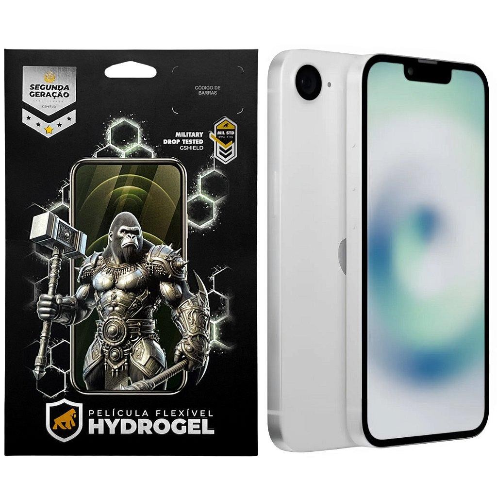 Kit Película Hydrogel HD Frontal + Traseira para iPhone 16E - Proteção Completa - Gshield em Oferta na Shopee