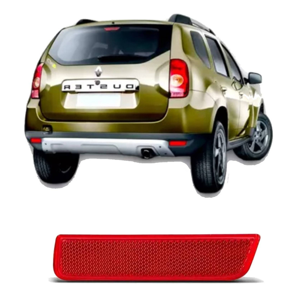 Refletor Parachoque Duster 2010 A 19 Sandero Stepway 15 A 18