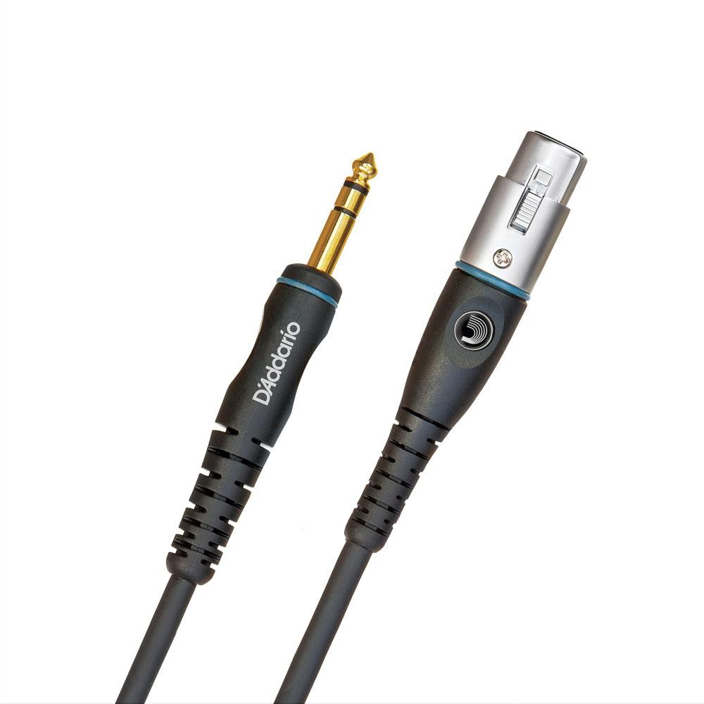 Cabo Microfone 7,62m P10-XLR Fêmea D'Addario Custom PW-GM-25