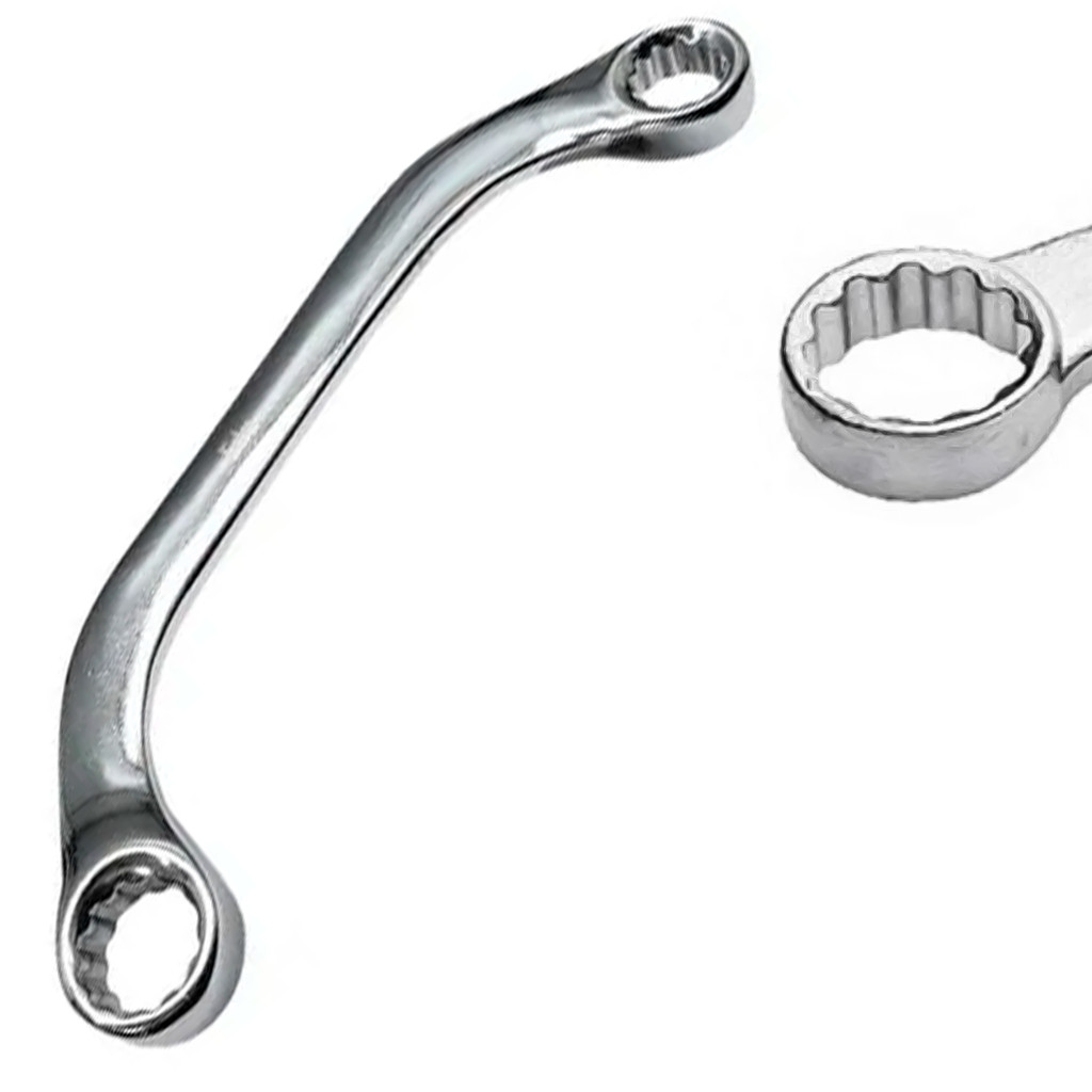 Chave Starter Automotiva Profissional Meia Lua CRV 11x13mm – EDA Mecânico Oficina
