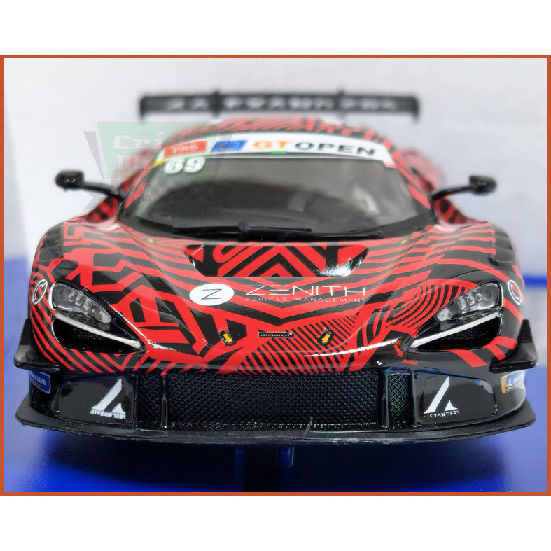Carro Carrera Digital autorama McLaren 720S GT3 Optimum Motorsport International GT Open 2023 - escala 1/32