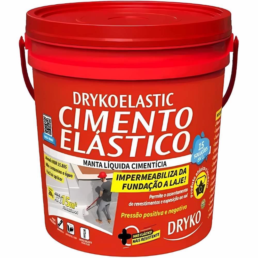 Manta Líquida Cimentícia Impermeabilizante DRYKOELASTIC 4KG DRYKO