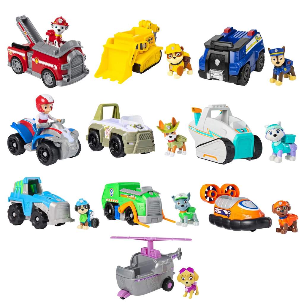 Brinquedo Infantil Patrulha Canina Veículos com Figura Sunny Sortido e Unitário - 001389 em Oferta na Shopee