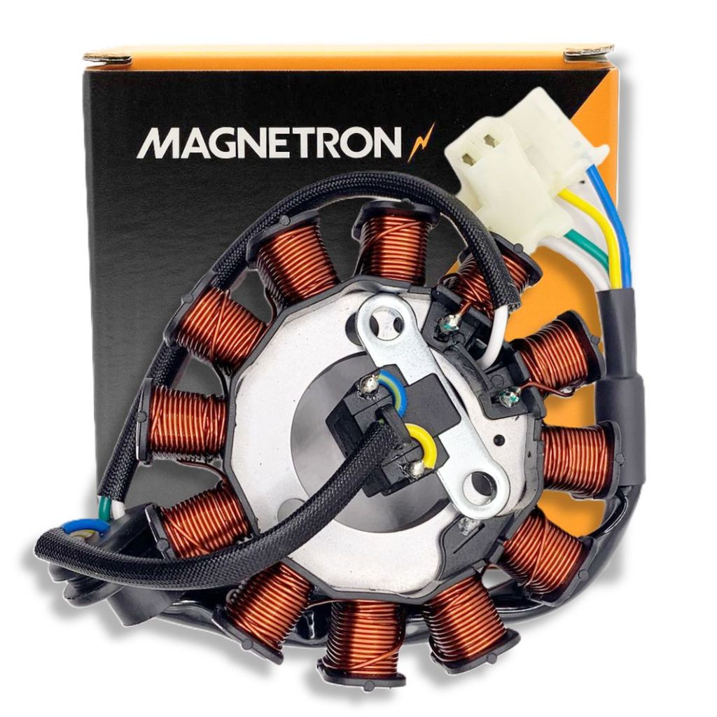 Estator do Magnetron Cg 160 Start Cbs 2018-2025 / Nxr 160 Bros Es 2016-2019 Magnetron em Oferta na Shopee
