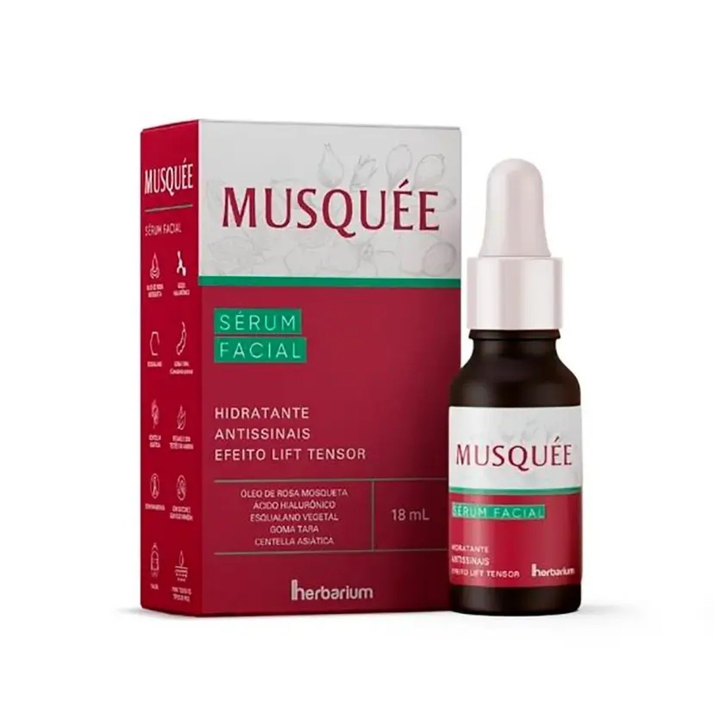 Musquée Sérum Facial Hidratante Antissinais Efeito Lift Tensor 18ml
