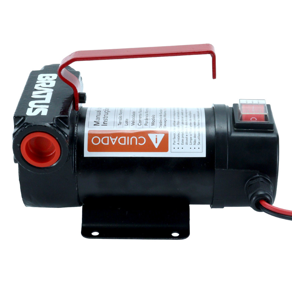 Bomba Elétrica De Abastecimento De Óleo Diesel 45L Bratus 12V Para Transferência Diesel Caminhões em Oferta na Shopee