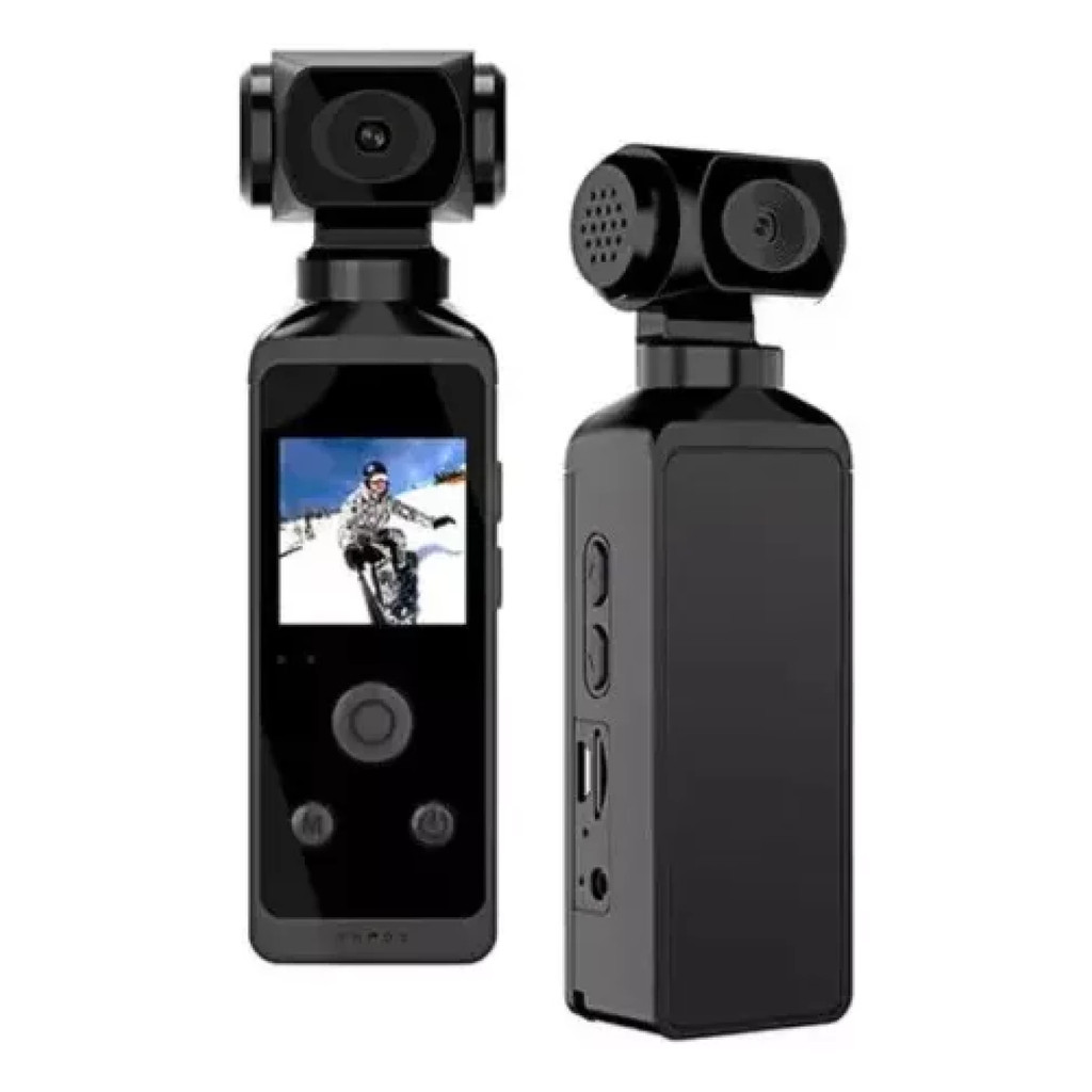 Câmera Sport Ação De Bolso 13Mp Tela Lcd Pocket 360º! Co