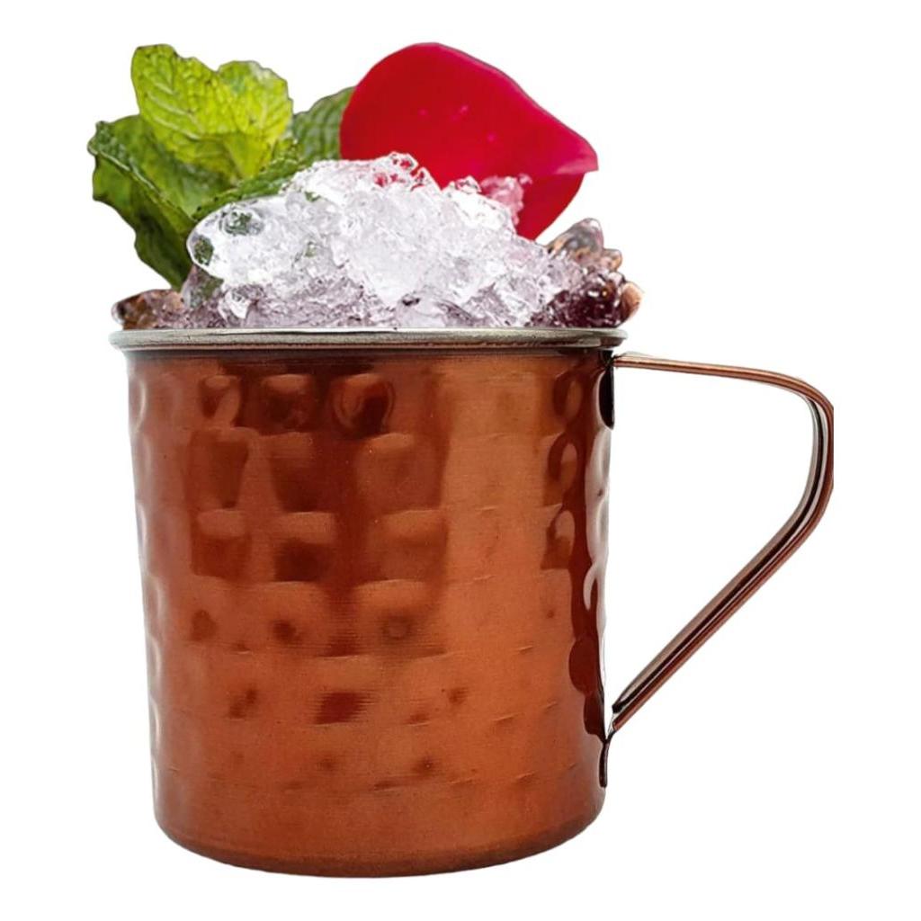 Caneca Para Drinks Moscow Mule Acobreada 350ml