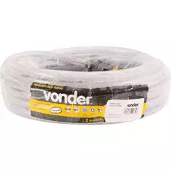 Mangueira Transparente Trançada P/ Jardim 15m Vonder
