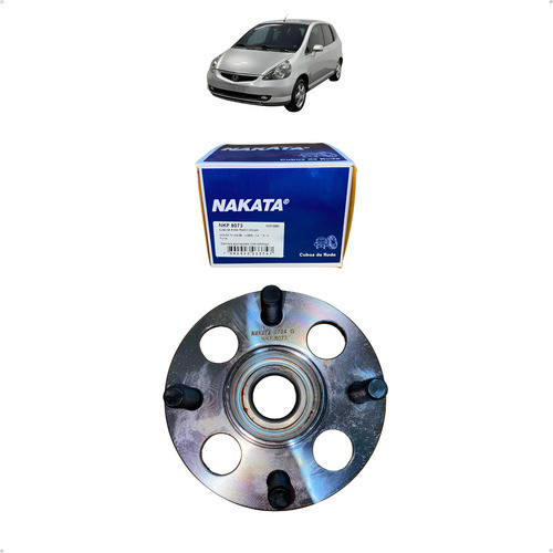 Cubo De Roda Traseiro Honda Fit 2004 Até 2008 Nakata Nkf8073 em Oferta na Shopee