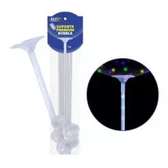 Suporte Para Balão Bubble Premium - 40cm - 5 unidades - Rizzo