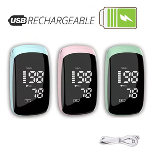 Oxímetro De Pulso De Dedo Médico Recarregável Monitor De Saturação De Oxigênio Display LED Digital Pediátrico Para Adult em Oferta na Shopee