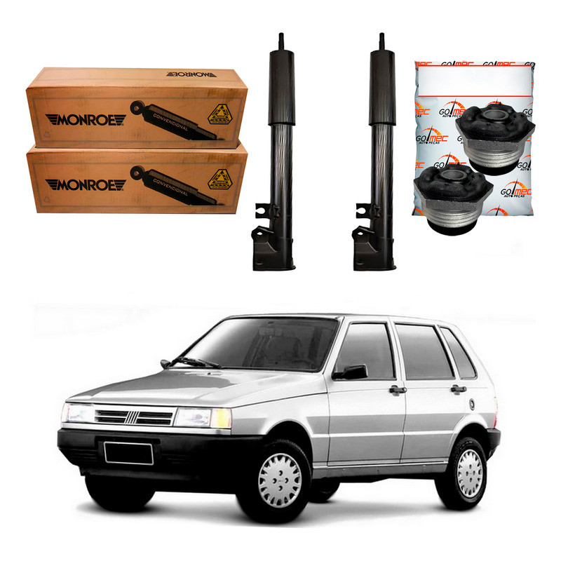 Kit Amortecedor Traseiro Monroe Fiat Uno 1.0 1.5 1996 A 2004
