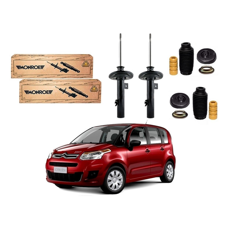 Kit Amortecedor Dianteiro C3 Picasso 1.5 1.6 2011 A 2016 em Oferta na Shopee