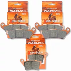 Kit Pastilhas de Freio Xtz 660 Teneré Diafrag Sinterizada Cerâmica