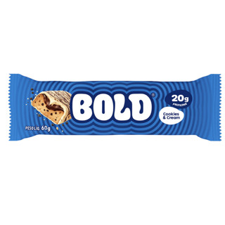 Barra de Proteína BOLD Unidade 60g - Cookies and Cream em Oferta na Shopee