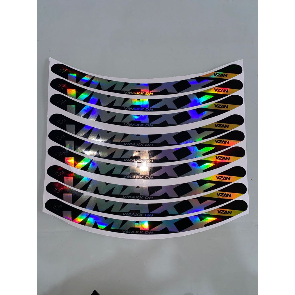 Adesivo Aro Vmaxx LT Mtb disc Auto Colante Decoracão