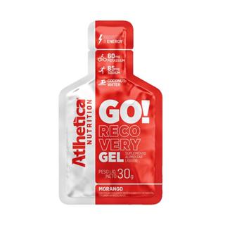 GO! Gel Recovery (Display com 10 Sachês de 30g) Morango em Oferta na Shopee