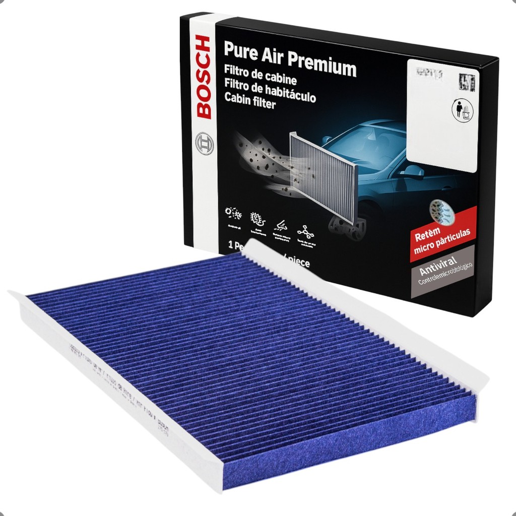 Filtro De Cabine Ar Condicionado Bosch Premium Palio Siena Strada Idea Grand Siena Weekend 96 A 21