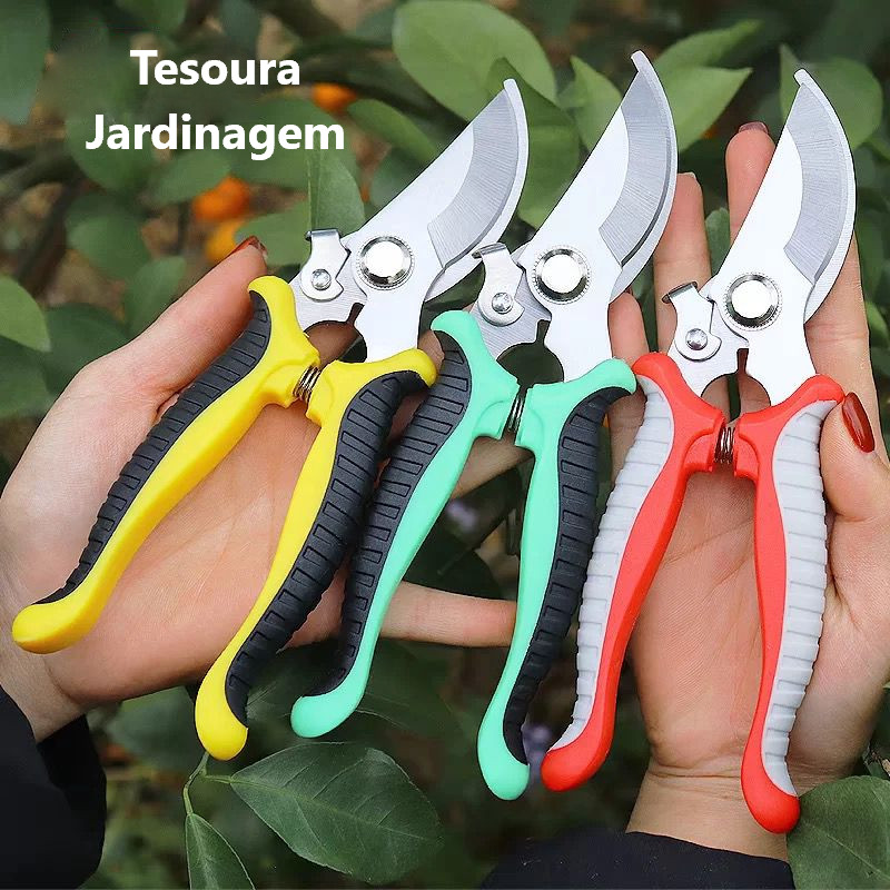 Tesoura de Poda Tesoura Super Afiada para Jardinagem Floricultura em Oferta na Shopee