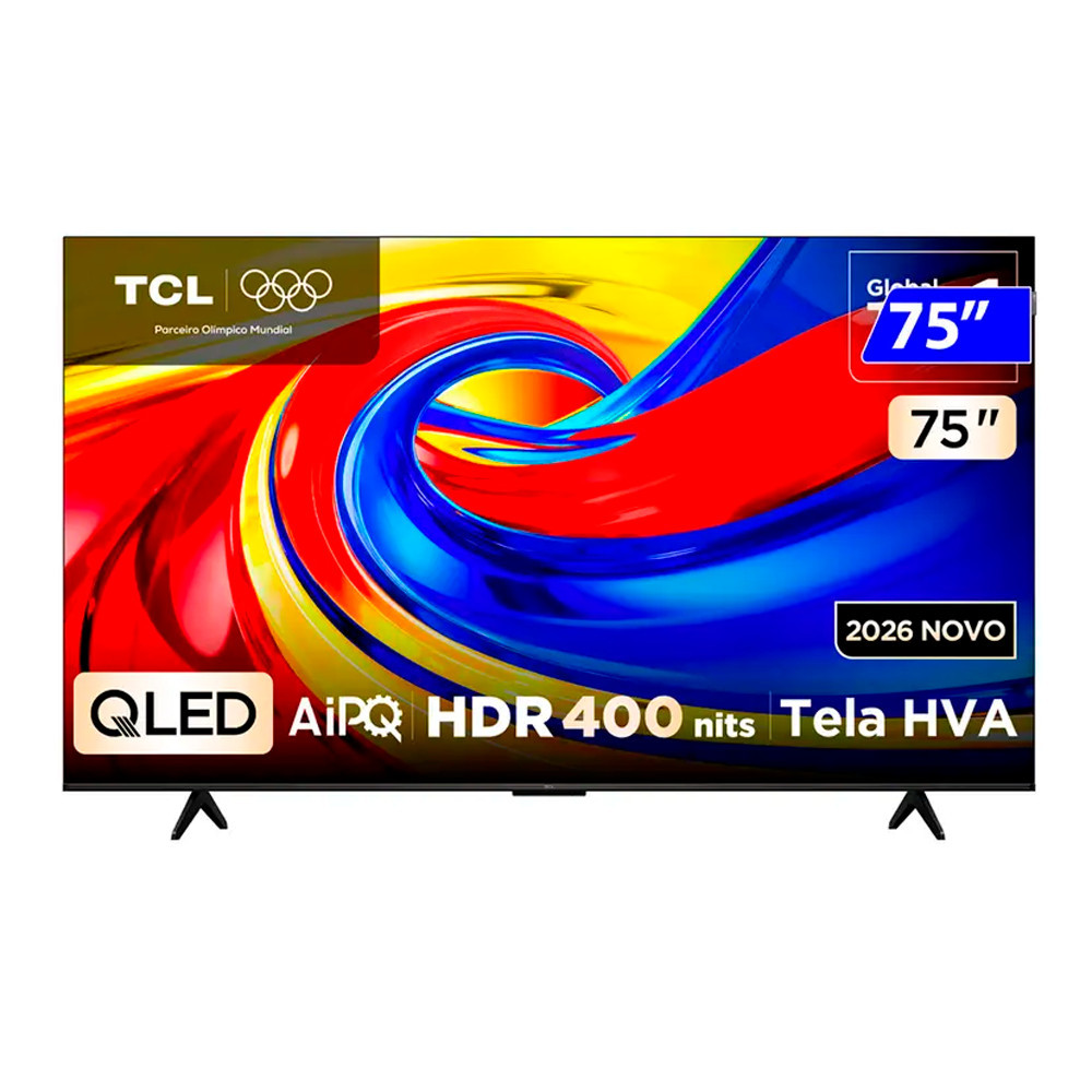 Smart Tv 75P7L Led 75 4k Wi-fi Google Tv Comando de Voz TCL