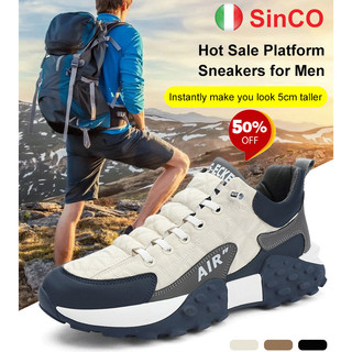 [Conforto Diário] Tênis plataforma masculinos em promoção/Calçados Masculinos/Estilo Casual