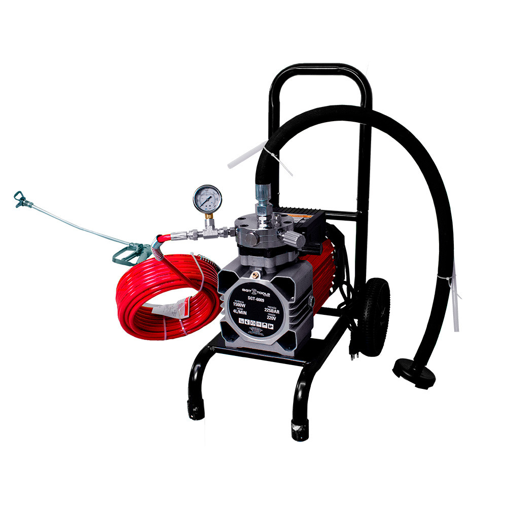 Máquina de Pintura Airless 2,0HP Sigma Tools 1500W 4L/min SGT-6009